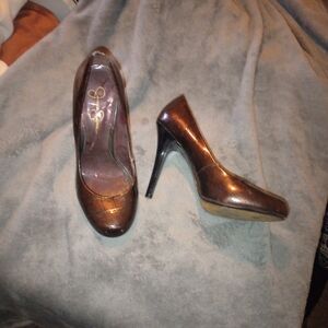 Jessica Simpson Brown High Heel Pumps